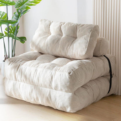 Faltbares Schlafsofa mit Kissen & Matratze – Komfortables Bodensofa