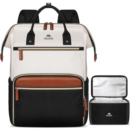 Laptop Rucksack Damen 15,6 Zoll mit Kühlfach – Wasserdicht & Anti-Diebstahl
