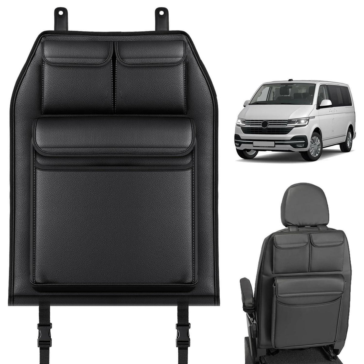 Rückenlehnen Organizer VW T5 T6 T6.1 California – Stauraum für Reisen