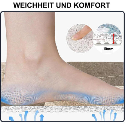Rutschmatte Dusche 90x150 cm – Rutschfest & Komfortabel