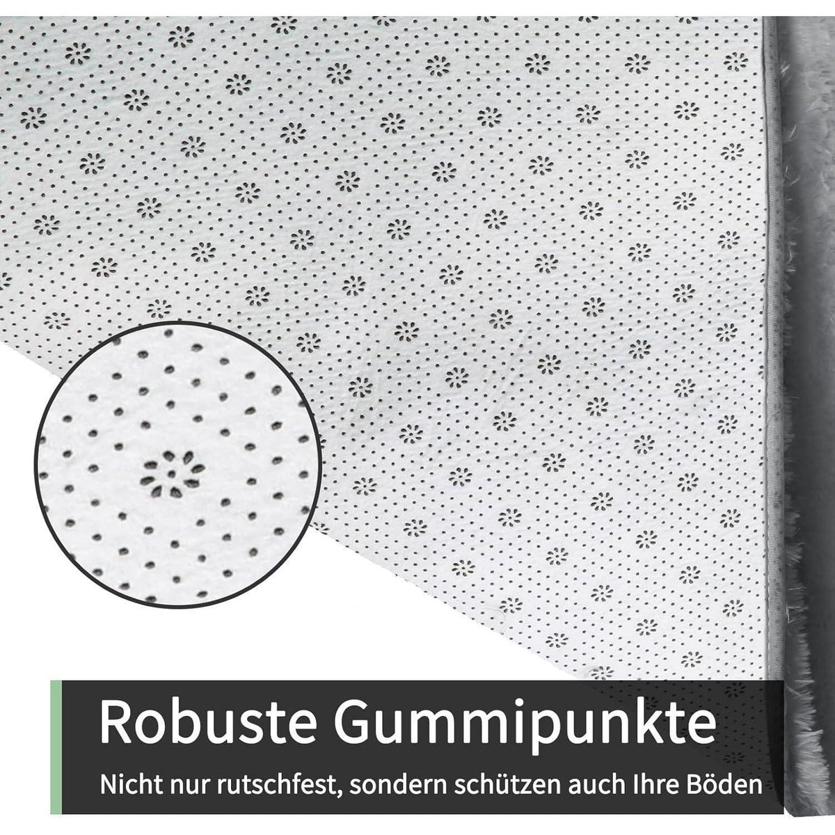 Flauschiger Hochflor Teppich Braun 275x370 cm – Wohnzimmer & Schlafzimmer