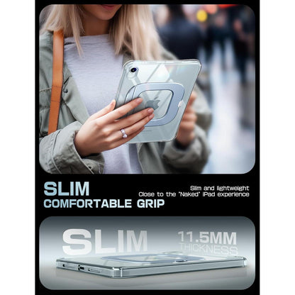iPad mini 7/6 Hülle mit Ständer, Kratzfest, Stifthalter, Blau