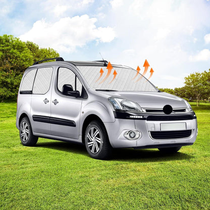 Sonnenschutz Auto Frontscheibe Citroen Berlingo/Peugeot Partner 2008-2018