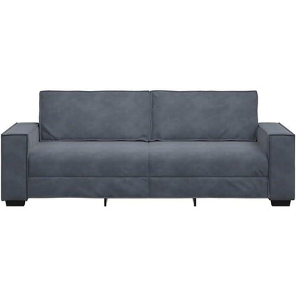 3-Sitzer Sofa Dunkelgrau – Modernes Polster Sofa 220 cm
