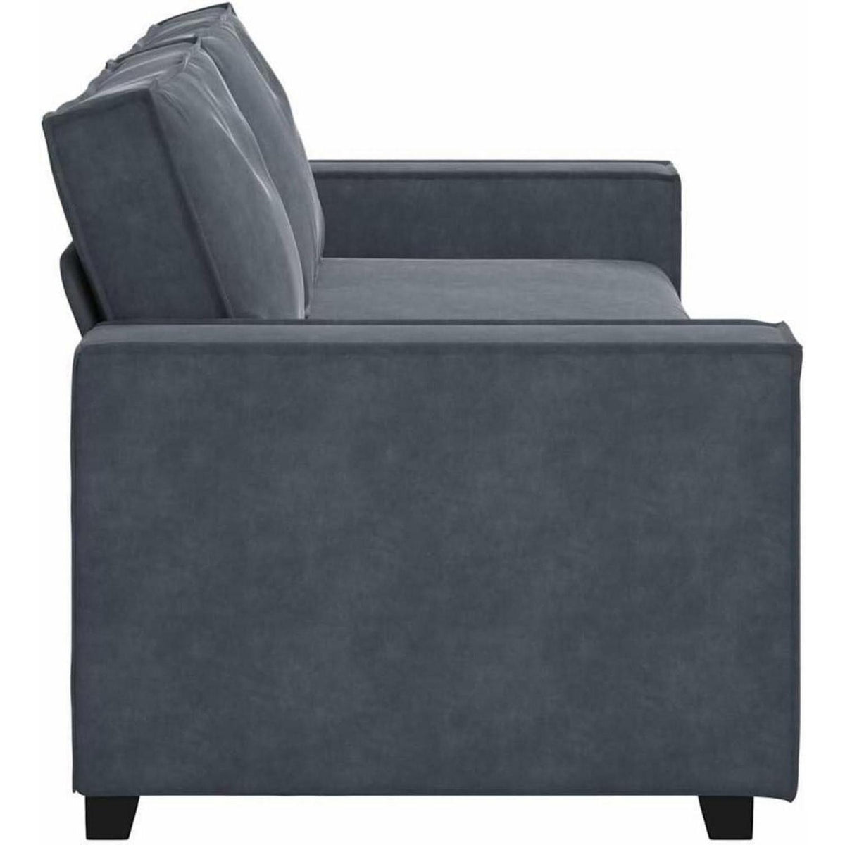 3-Sitzer Sofa Dunkelgrau – Modernes Polster Sofa 220 cm