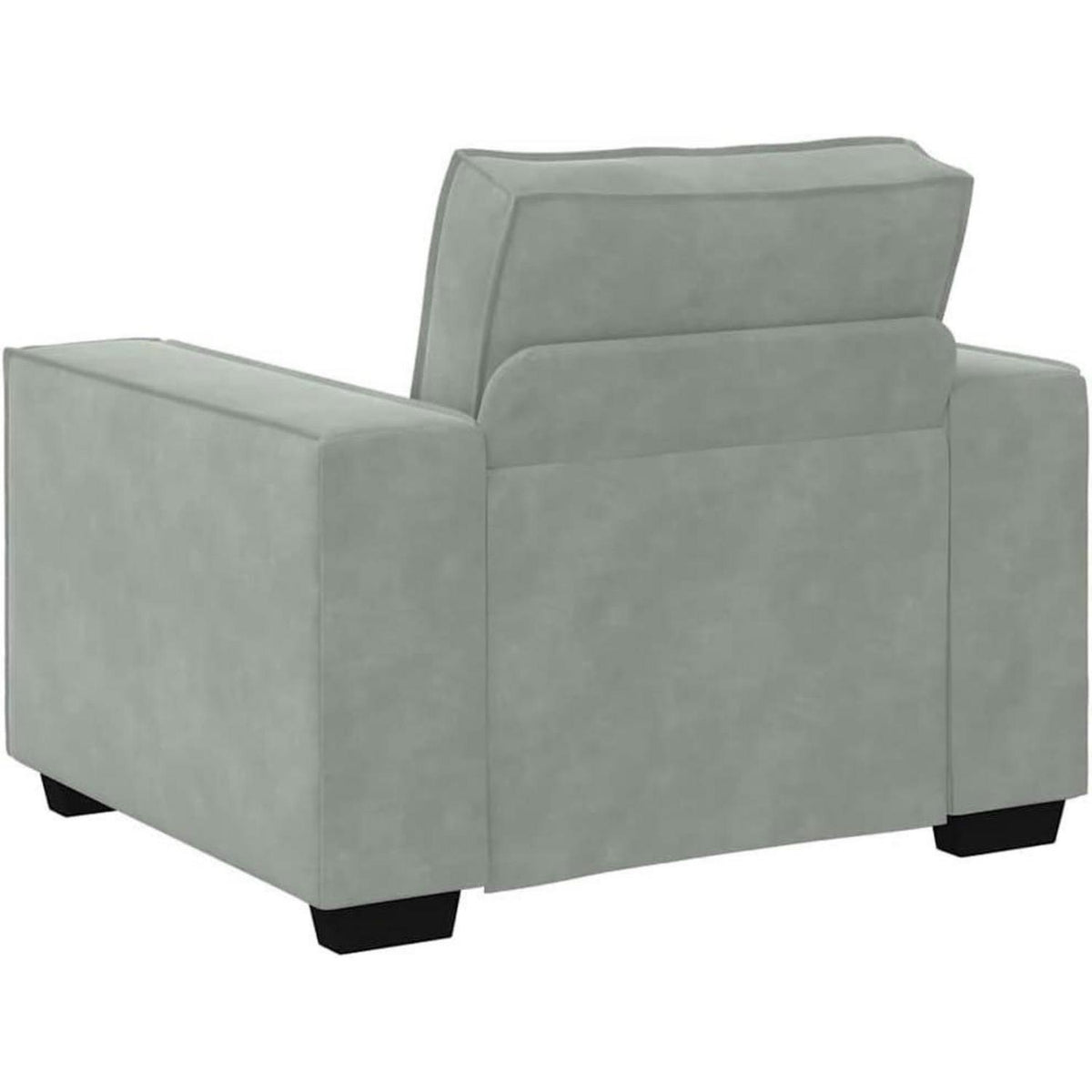 Hellgrauer Sessel – Wohnzimmer, Schlafzimmer & Leseecke