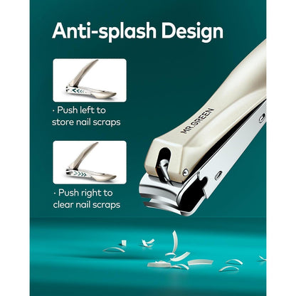 Professionelles Maniküre-Set mit Nagelfeile & Pinzette