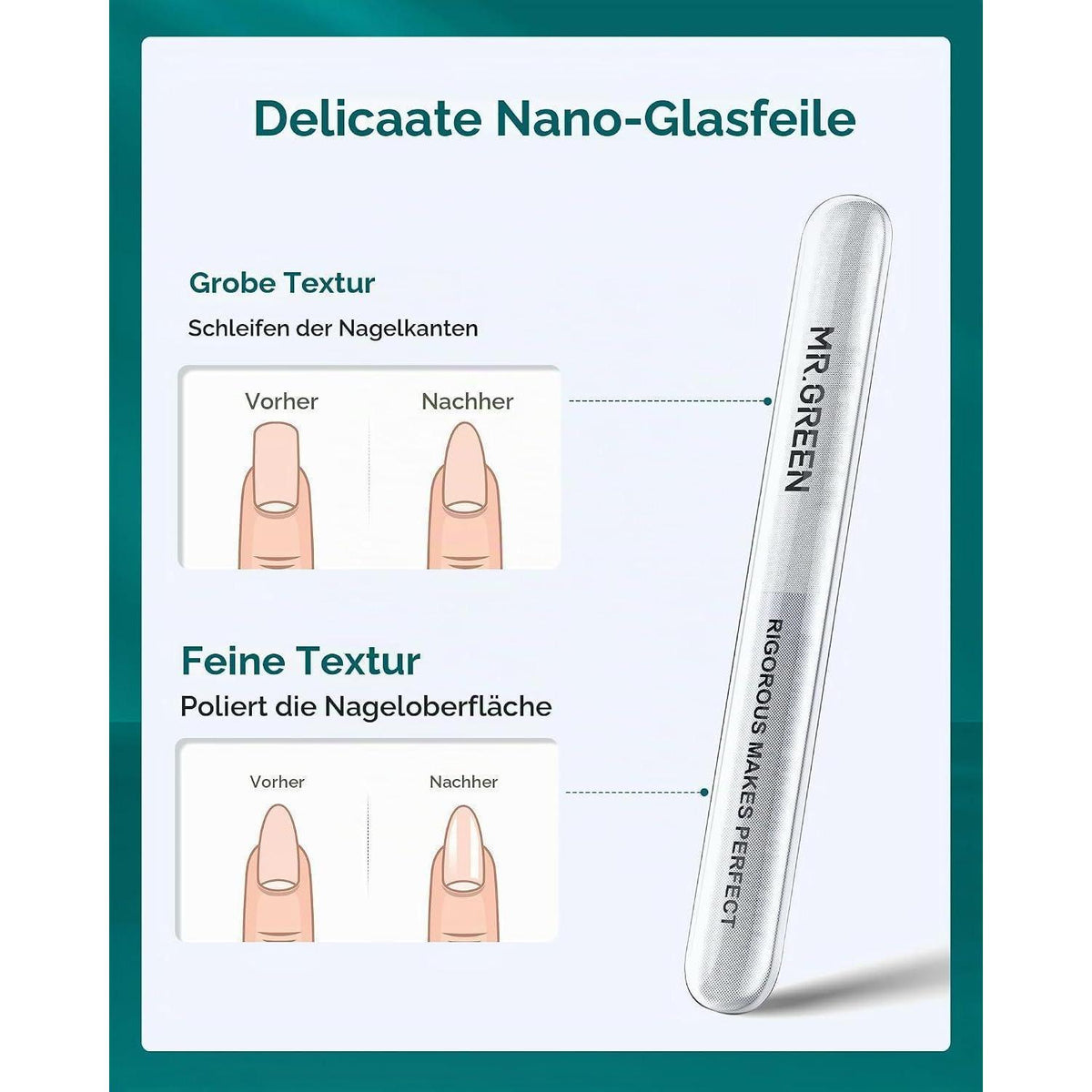 Maniküre Pediküre Set 8-in-1 | Nagelpflege Set für Männer & Frauen