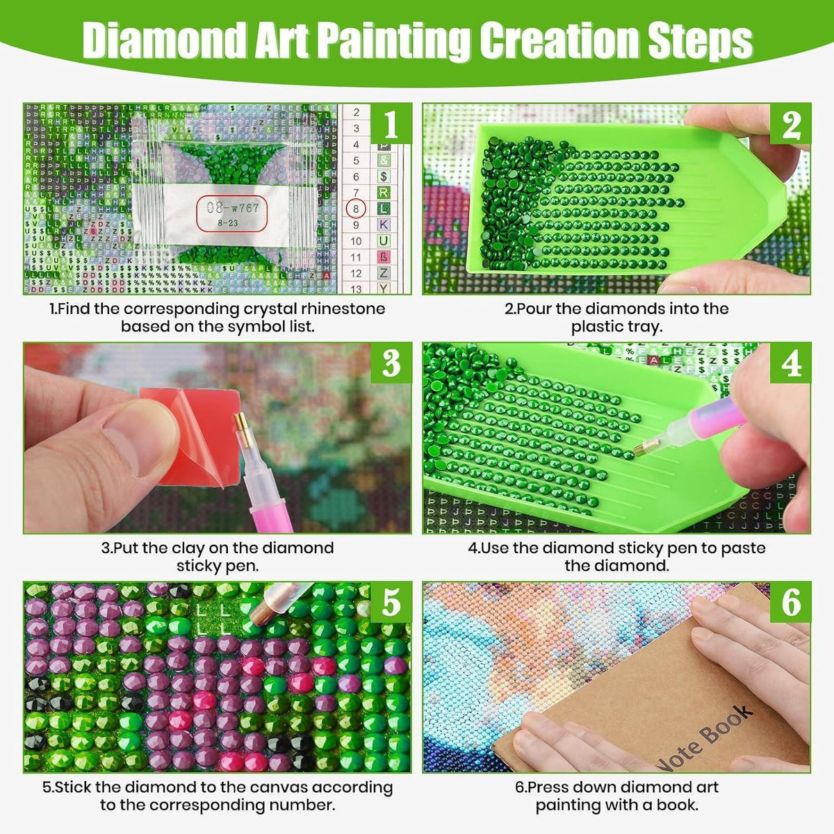 Diamant Painting Hunde 5D DIY Set 30x40cm