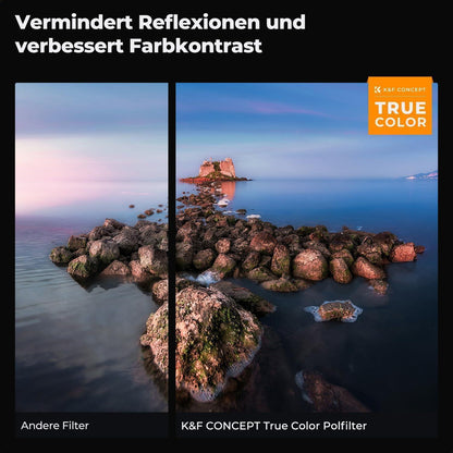 ND Polfilter 95mm 2-in-1 Graufilter für Videoaufnahmen