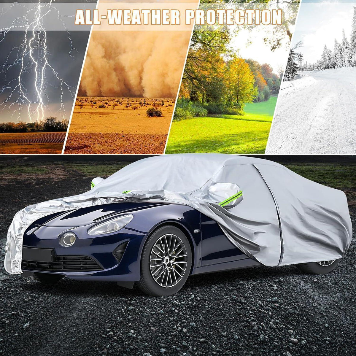 Autoabdeckung für Alpine A110 2017-2025 – Wasserdicht & Allwetter