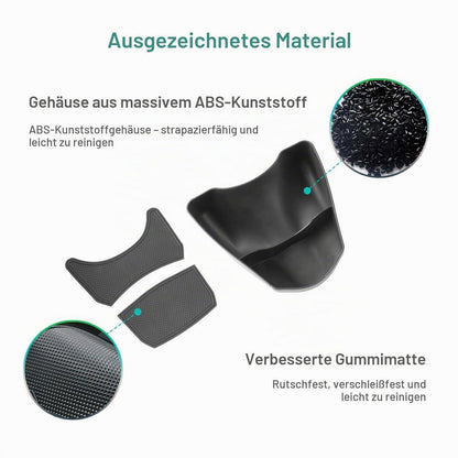 Mittelkonsole Organizer für Renault Twingo 3 (2014-2024) Schwarz