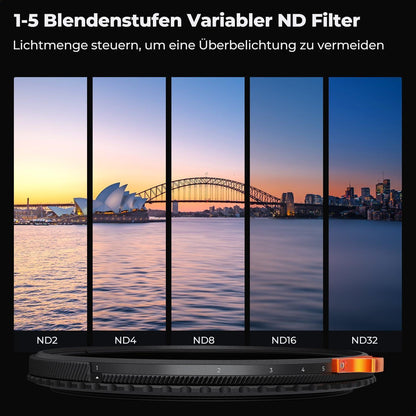 ND Polfilter 46mm 2-in-1 Graufilter & CPL