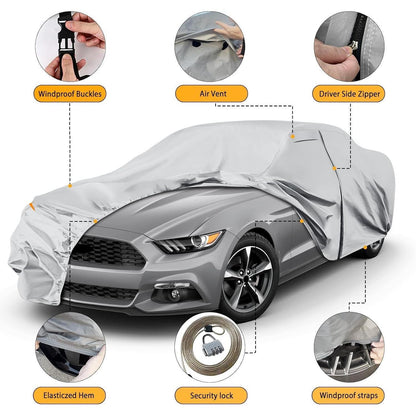 Wasserdichte Autoabdeckung für Ford Mustang 2005-2025