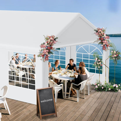 4x6m Partyzelt mit Seitenwänden – Wasserdicht & Stabil