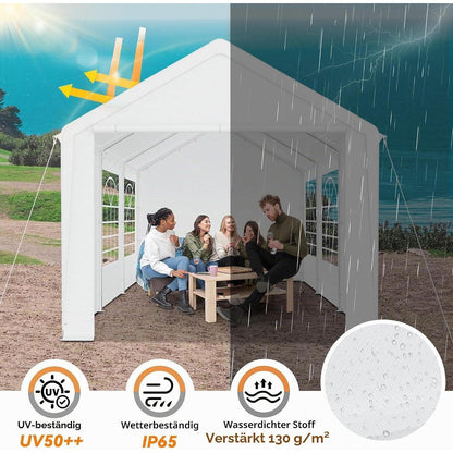 Party Zelt 3x6m mit Seitenwänden – Wasserdicht & Stabil