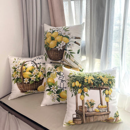 Samt Kissenbezüge 45x45 Set - Weiche Dekokissen für Zuhause