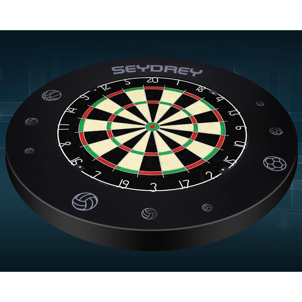 Kork Dartscheibe Set mit Pfeilen & Zubehör – Steeldart Scheibe