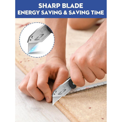 Universal Klappmesser mit 10 SK5 Edelstahlklingen