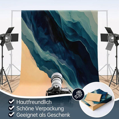 Marmor Bettwäsche Set Dunkelblau Gold 135x200cm 3D Effekt