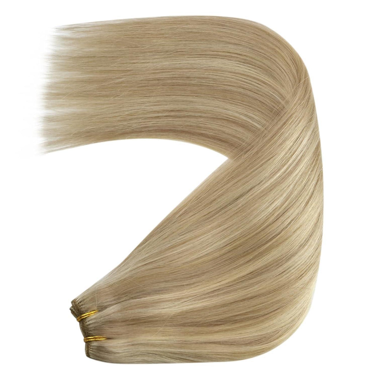 Blond Echthaar Tressen – Remy Menschenhaar 50cm