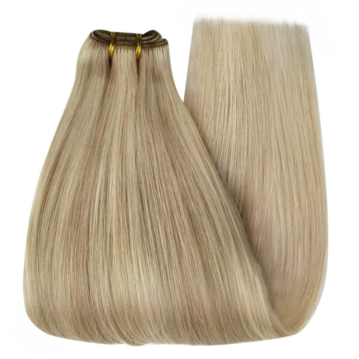Blond Echthaar Tressen – Remy Menschenhaar 50cm