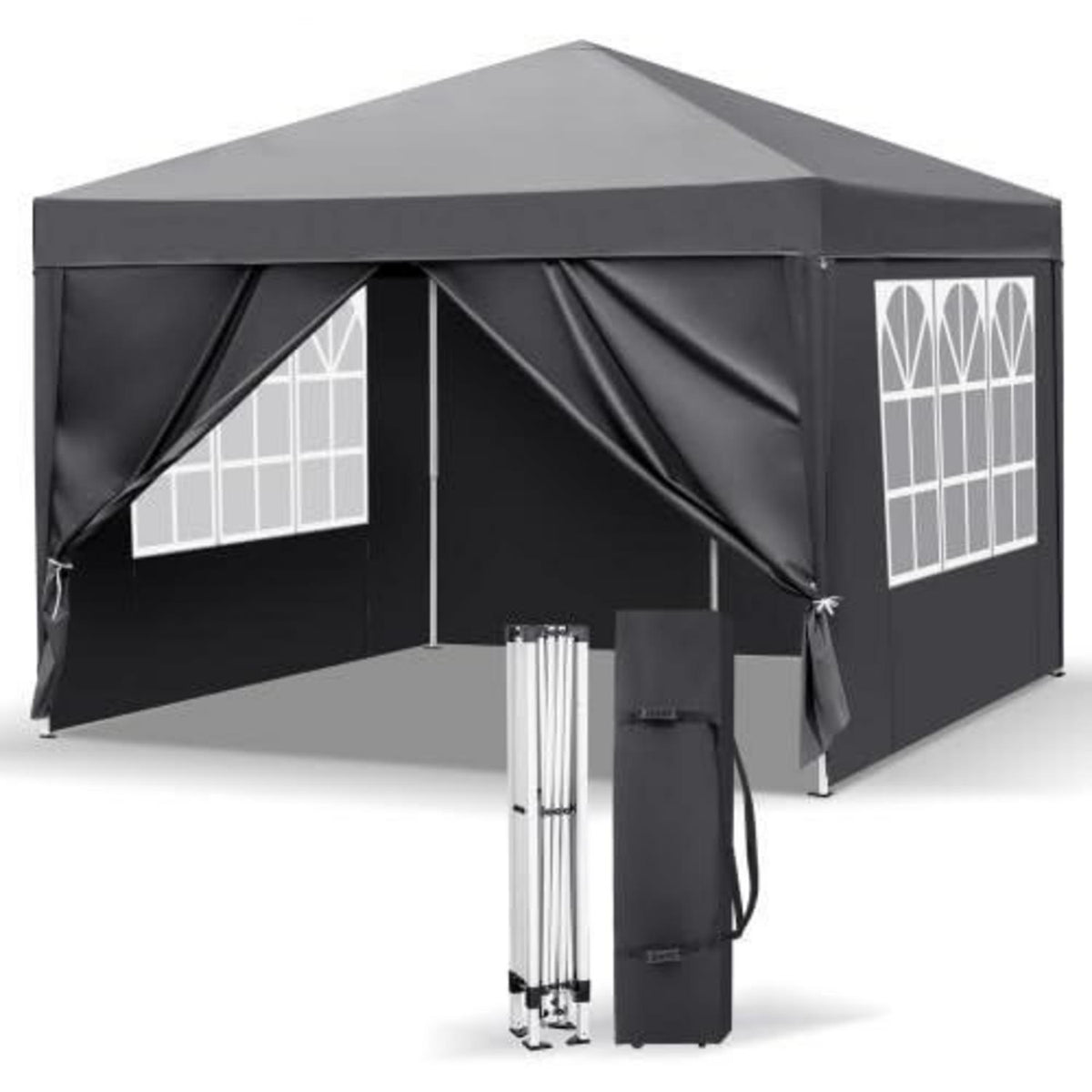 3x3m Pop-up Faltpavillon – Wasserdicht & UV-Schutz für Garten & Events