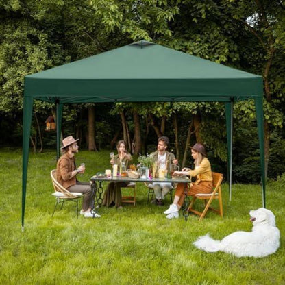 3x3m Gazebo mit 4 Wänden & Sandsäcken – Wasserdicht & UV-Schutz