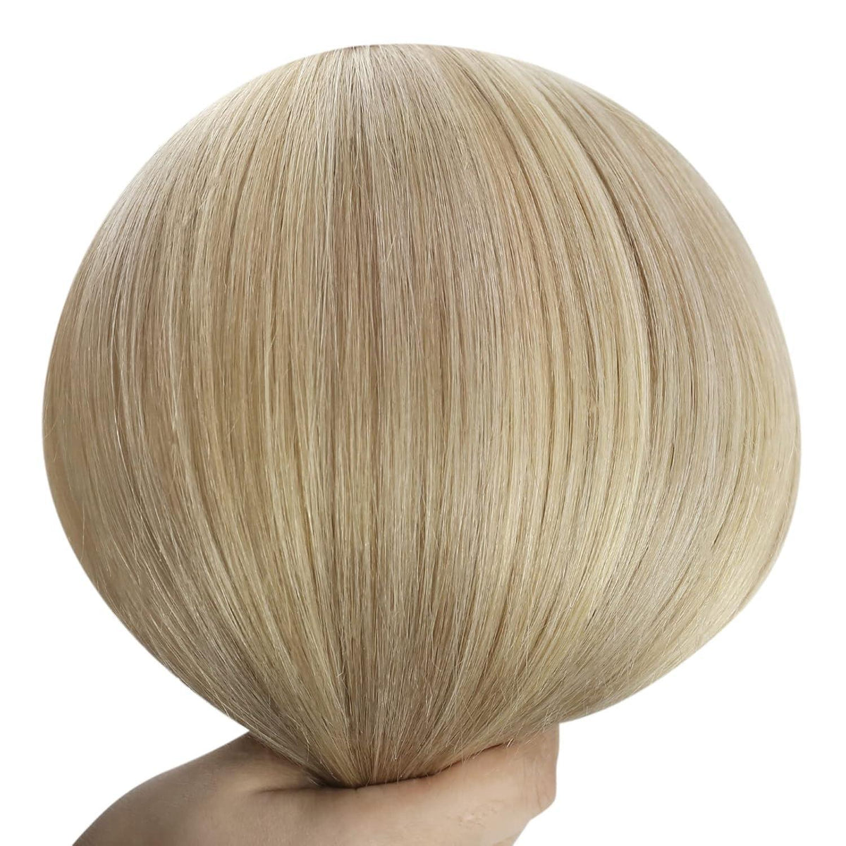 Echthaar Tressen Blond – Einnähen für Volumen (40cm, 100g)