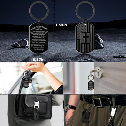 Geschenkset für Ihn: Gürtel, Brieftasche, Armband & Schlüsselanhänger