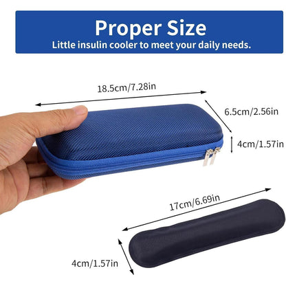Insulin Kühltasche mit Kühlakkus – Diabetiker Reisetasche