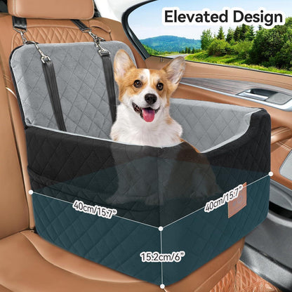 Hunde Autositz für kleine Hunde – Abnehmbar & Waschbar