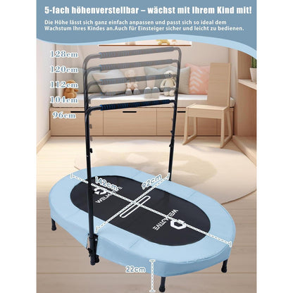Orales Indoor Trampolin 2 Personen – Geräuscharm & Belastbar