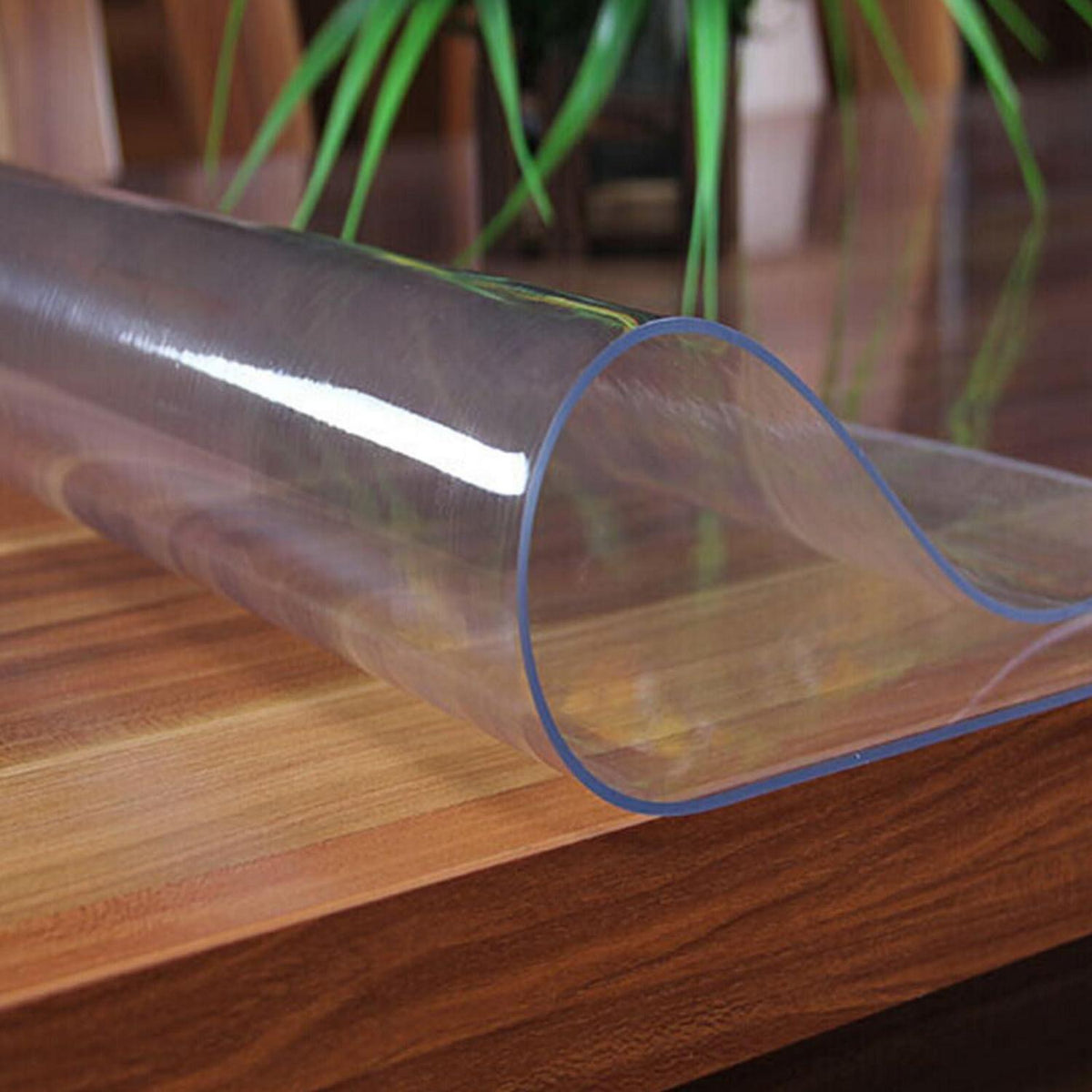 Transparente PVC Tischdecke 2mm - Wasserdicht & Robust | 80x180cm