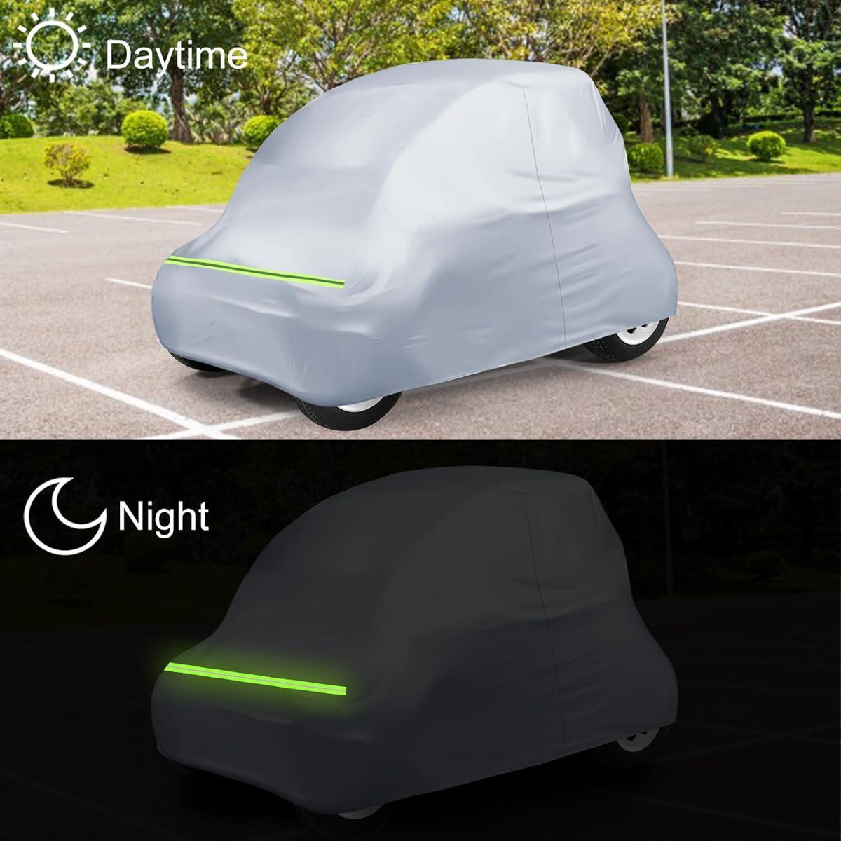 Autoabdeckung Vollgarage für Renault Twizy 2012-2023, Wasserdicht & Atmungsaktiv