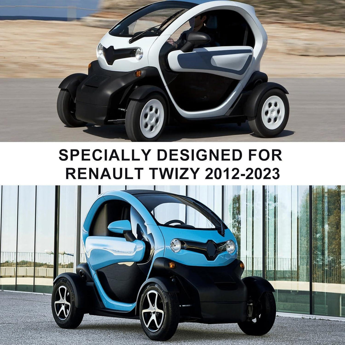 Autoabdeckung Vollgarage für Renault Twizy 2012-2023, Wasserdicht & Atmungsaktiv