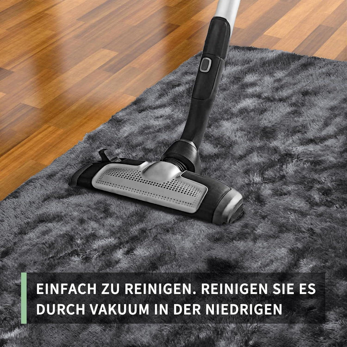 Flauschiger Hochflor Teppich Braun 300x425cm – Waschbar & Rutschfest