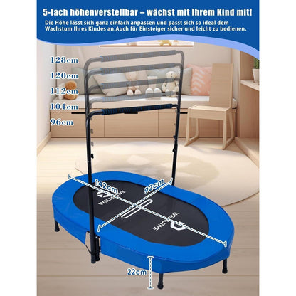 Orales Indoor Trampolin 2 Personen – Geräuscharm & Belastbar