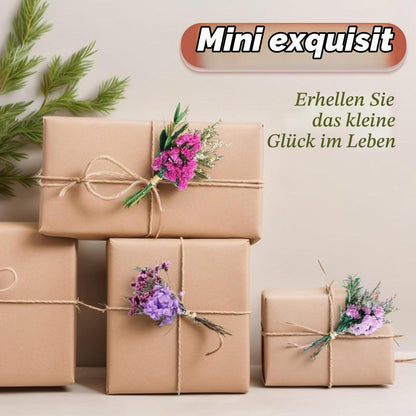 10x Trockenblumenstrauß Klein – Natürliche Blumendeko für DIY