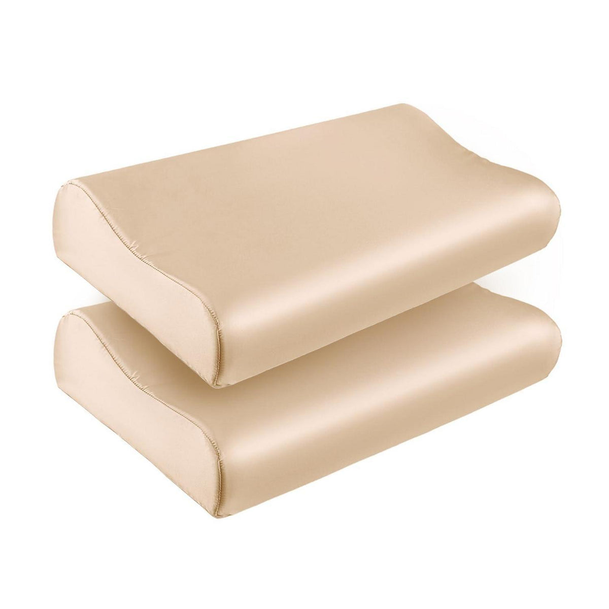 Seidenkissenbezug Maulbeerseide 19 Momme für Memory-Foam Kissen