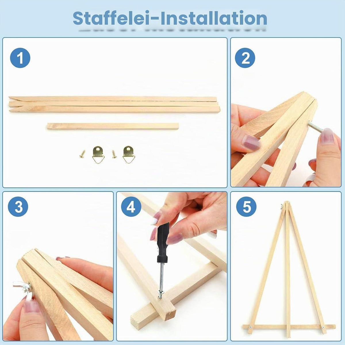 Malen nach Zahlen Wolf mit Rahmen für Erwachsene Anfänger