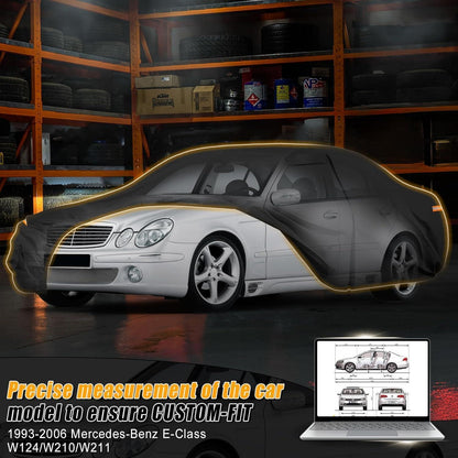Wasserdichte Autoabdeckung Mercedes E-Class W124/W210/W211 1993-2006