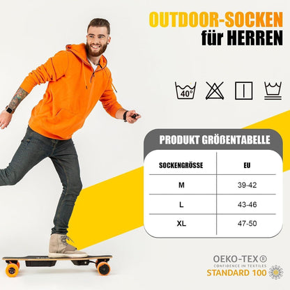 Herren Socken 5er Pack – Gepolstert, Atmungsaktiv & Vielseitig