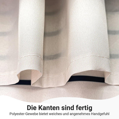 Duschvorhang Geometrische Kurve 180x160cm mit Haken