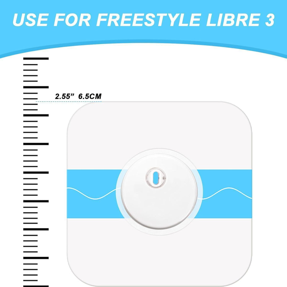 CGM Pflaster für Freestyle Libre 3 & 3 Plus – 55 Stück