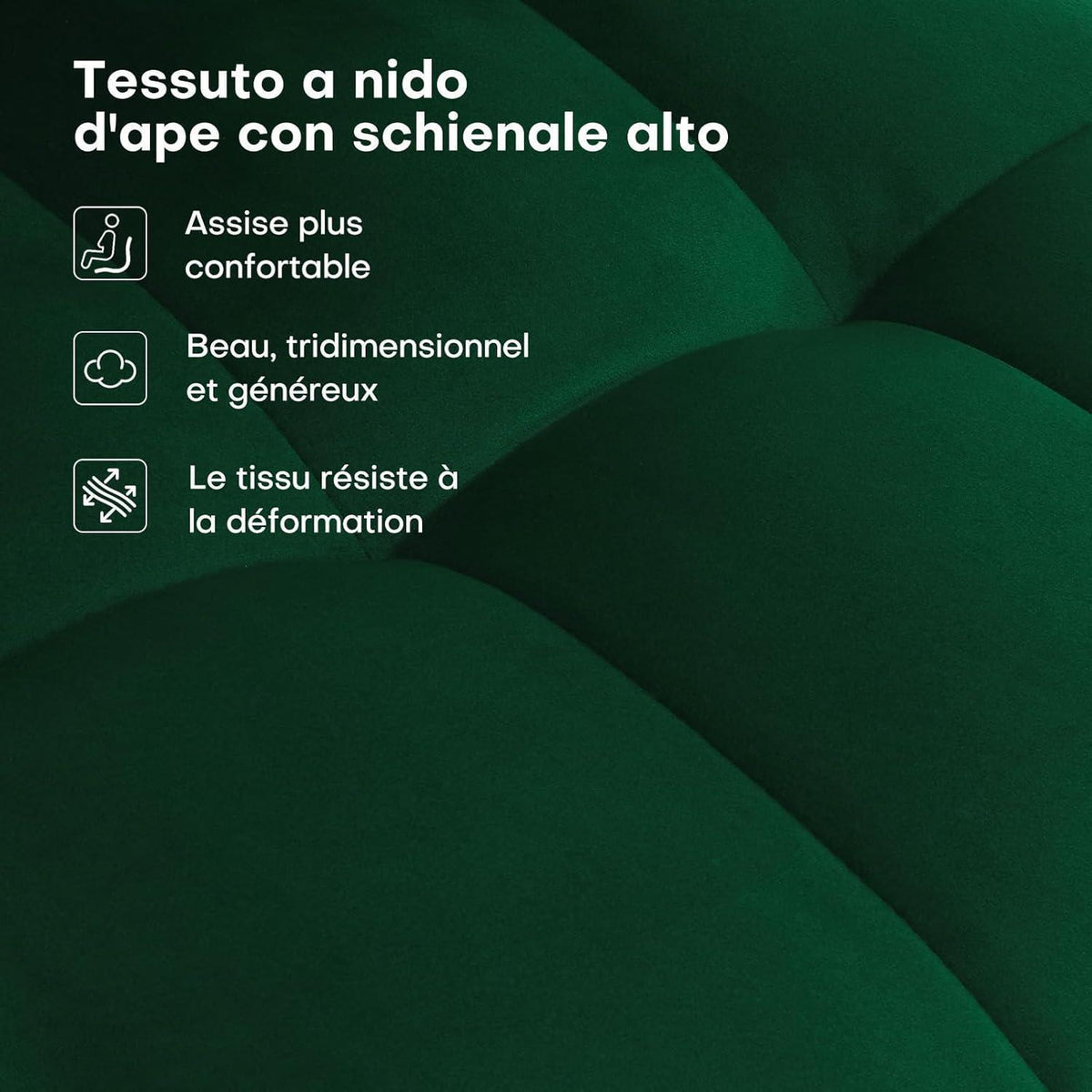 Samt Esszimmerstühle Set 2x – Bequem, Modern & Robust