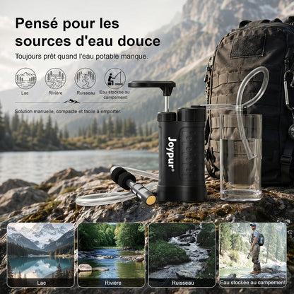 Outdoor Wasserfilter – 5-Stufen UF Membran – 0.01μm