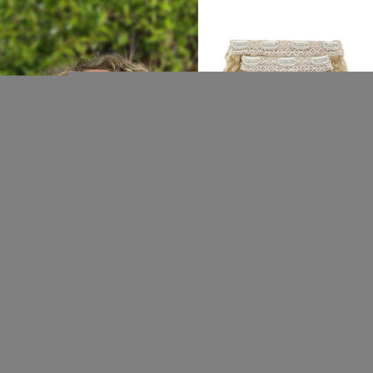 Lockige Haarverlängerung Clip-in, 50cm, Mittelblond bis Hellblond