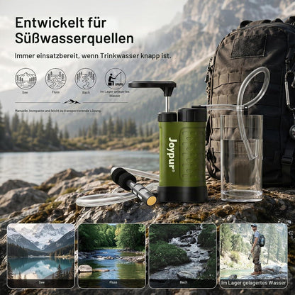 Wasserfilter Outdoor – 5-Stufen UF-Membran, 0.01μm