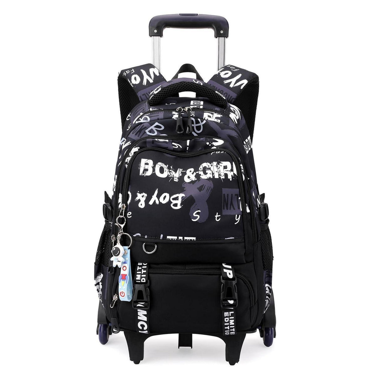 Schulrucksack mit Rollen für Kinder – Trolley Schultasche